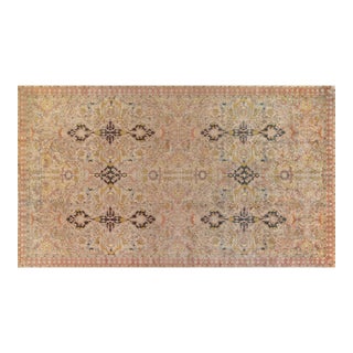 1920s Abstract Indian Handmade Wool Rug For Sale