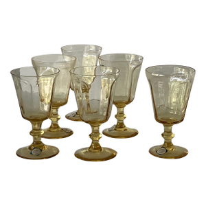 Vintage Lenox Wine Glasses- Set of 6
