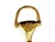 Gucci Vintage Set of 12 Gucci Gold-Plated Coffee or Demitasse /Coffee Spoons Horsebit Style Handles, For Sale - Image 4 of 10