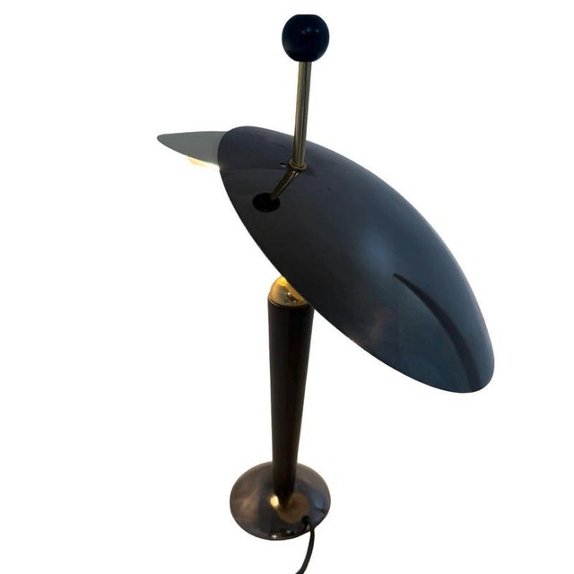 Dutch Postmodern Schijvenlamp in Gray Gunmetal from Herda For Sale - Image 11 of 11