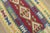 1970s Scandinavian Geometric Yellow Cappadocia Kilim Rug For Sale - Image 12 of 13