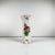 Small Réverbère Tube Vase from KG Lunéville, 1980s For Sale - Image 6 of 6