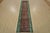 Farmhouse Kerman Runner 2’6” X 9’9” Red Wool Vintage Distressed Hand-Knotted Rug For Sale - Image 3 of 12