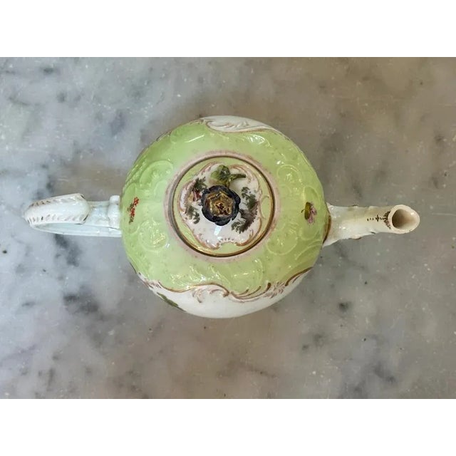 18th Century German Decorated Meissen Teapot Chairish