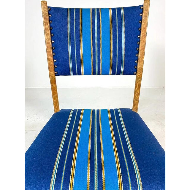 Mid 20th Century Set 6 Danish Modern Dining Chairs For Sale - Image 9 of 11