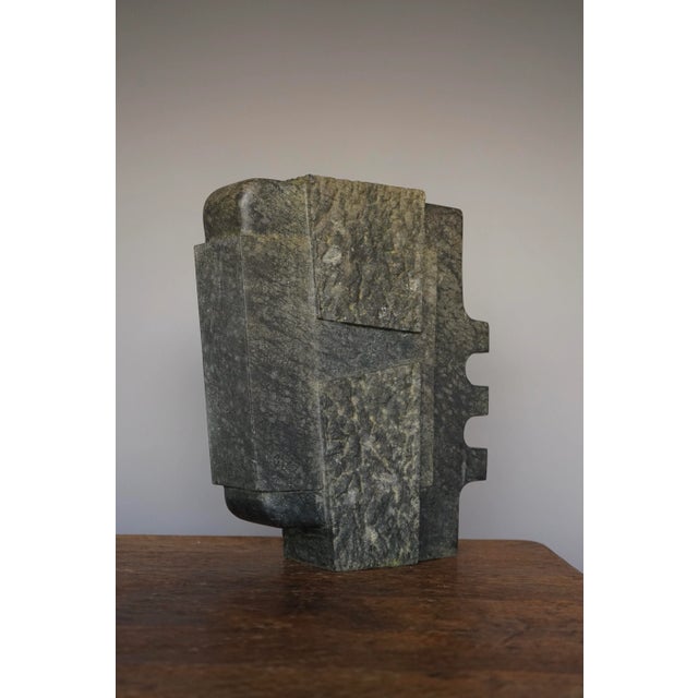 Modern Abstract Brutalist Stone Sculpture, 1970s For Sale - Image 3 of 9