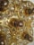 Gold and Crystal Glass Sconce, 1960s For Sale - Image 16 of 18