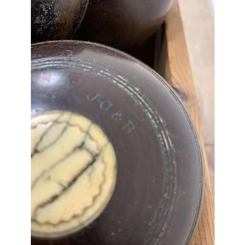 English Wooden Bowls, Set of 20 For Sale - Image 9 of 18