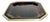 Brass and Faux Tortoiseshell Effect Tray, France, 1970s For Sale