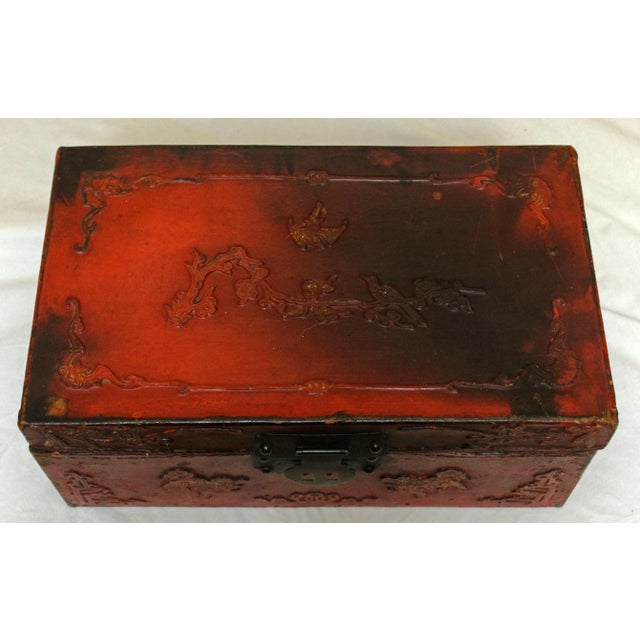 Chinese Chinese Export Pigskin Box For Sale - Image 3 of 9