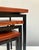 Nesting Tables in Teak and Black Iron by Cees Braakman for Pastoe, 1950s, Set of 3 For Sale - Image 11 of 13