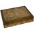 Brown Italian Gilt Jewelry Box With Graphics For Sale - Image 8 of 8