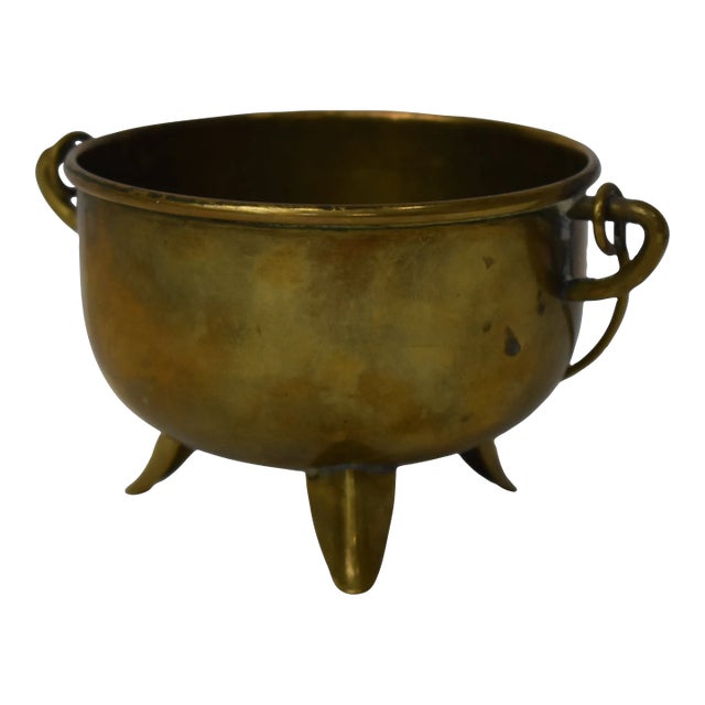 1960s Little Brass Cauldron. For Sale