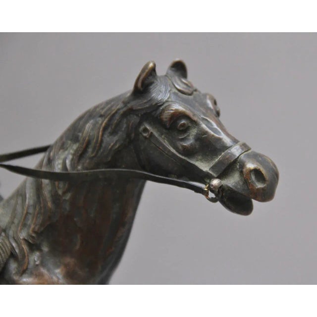 19th-Century Bronze Sculpture of Napoleon on Horseback For Sale - Image 4 of 11