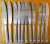 Vintage Stainless Steel Flatware Set Xo Design 108 Piece 12 Place Setting For Sale - Image 10 of 12