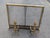Mid 20th century Hollywood Regency Brass Fireplace Andirons With Flex Screen For Sale - Image 11 of 11