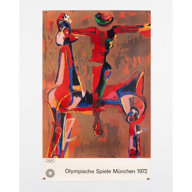 Olympia Poster by Marino Marini, 1972 For Sale - Image 3 of 9
