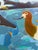 “Nosey Neighbors” a Swan Painting by LWren Walraven For Sale - Image 18 of 18