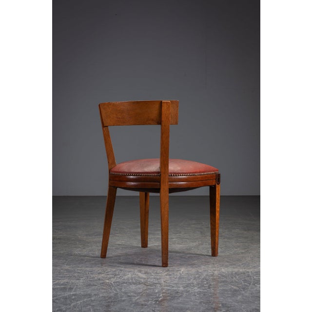 Art Deco Desk Chair by Maurice Dufrêne For Sale - Image 4 of 14