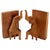 Mid-Century Modern Carved Sycamore Anthropomorphic Elephant Bookends, 1950s, Set of 2 For Sale - Image 13 of 13