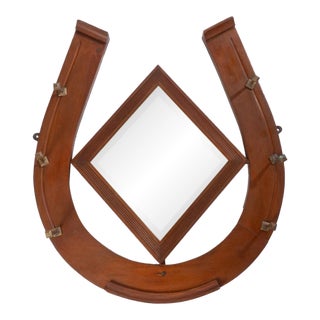 Victorian Horseshoe Mirror For Sale