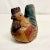 Farmhouse 1970s Vintage Rustic European Farmhouse Boho Chic Resting Wood Carved Chicken Figurine. For Sale - Image 3 of 10