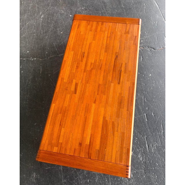 Danish Teak D-Scan Coffee Table For Sale In Tampa - Image 6 of 10