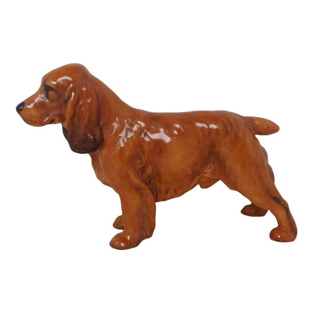 Mid Century Royal Doulton Spaniel For Sale