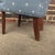 Sky Blue Light Blue Embroidered Mid Century Style Accent Chair For Sale - Image 8 of 12