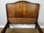 Wood Antique French Style Double Bed Frame with Carved Walnut Headboard For Sale - Image 7 of 18