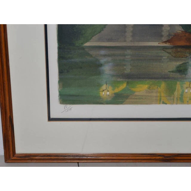 Early 21st Century Notre-Dame De Paris Color Lithograph Signed / Numbered C.2004 For Sale - Image 5 of 10