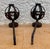Pair of Spanish Forged-Iron Basket Andirons, circa 1900 For Sale - Image 13 of 15