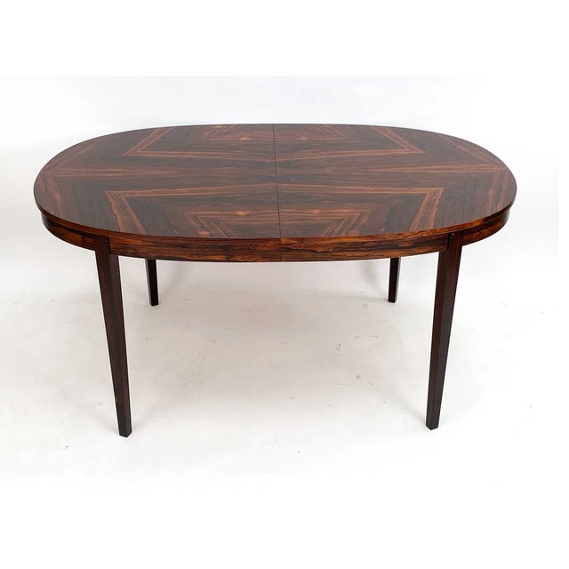 Swedish Rosewood Extension Dining Table, C. 1960s For Sale - Image 10 of 11