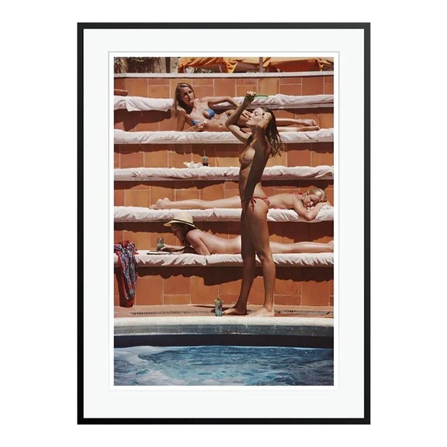 Catherine Wilke Slim Aarons Black Framed C Print For Sale