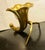 Antique Folding Bouquet Holder Circa 1800 Gilt Brass For Sale - Image 11 of 11