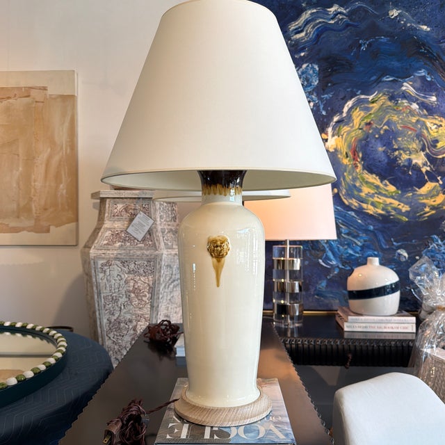 Pair of Custom Christopher Spitzmiller Table Lamps For Sale - Image 11 of 12