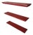 Flag Red Minimal Shelve Set For Sale