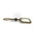 Mid 19th Century Georgian Pinchbeck Quizzing Glass With Floral Motif and Swivel Handle For Sale - Image 4 of 7