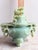 Asian Antique Chinese Qing Dynasty Celadon Jade Incense Burner With Stand & Case 1910 For Sale - Image 3 of 12