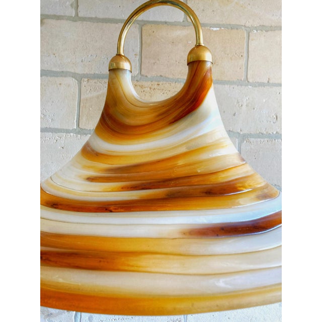 Metal Vintage Swirl Lamp from Cosack Leuchten, 1970s For Sale - Image 7 of 8
