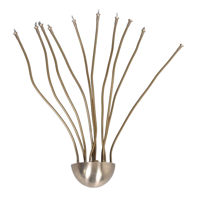 Exis W Medusa Wall Lamp by Florian Schulz, Germany, 1980s For Sale