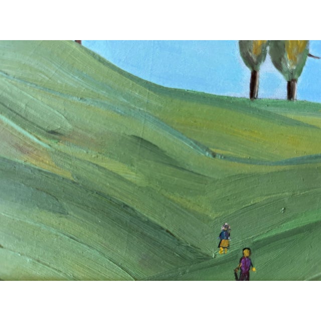 Mid 20th Century Vintage Italian School Painting For Sale - Image 5 of 7