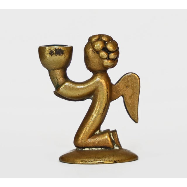 Hagenauer Workshops Vienna Angel Figurine, 1920s For Sale - Image 9 of 9