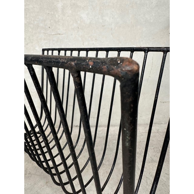 Vintage Industrial Magazine Racks, 1950s, Set of 2 For Sale - Image 4 of 11