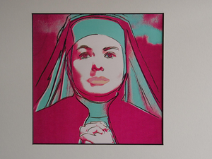 After Andy Warhol, The Nun, Ingrid Bergman, 1987, Serigraphy