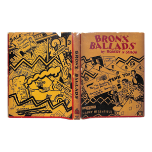 "Bronx Ballads" 1927 Simon, Robert