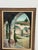 Impressionist V. Eaton "Mission at San Juan Capistrano" Original Painting, Framed For Sale - Image 3 of 12
