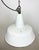 Large Industrial White Enamel Factory Pendant Lamp from Zaos, 1960s For Sale - Image 11 of 18