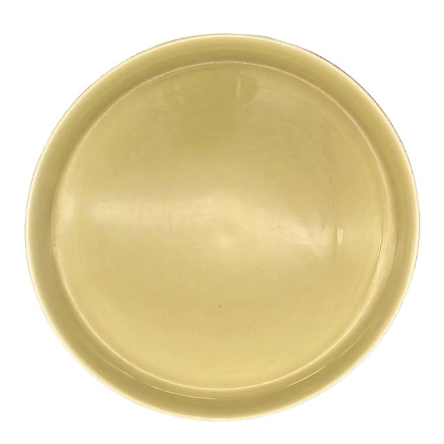 Mid 20th Century Steubenville "American Classic Chartreuse" Dinner Plates by Russell Wright, Set of 9 For Sale - Image 9 of 11