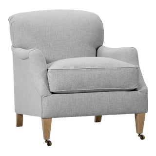 Alcott Chair, Stone Linen For Sale